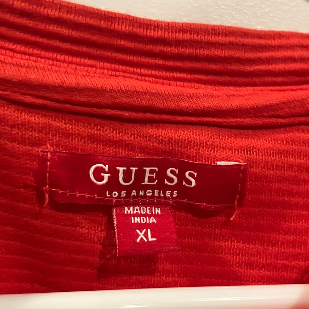 Guess Tri-Color Striped Tee - Picture 3 of 4